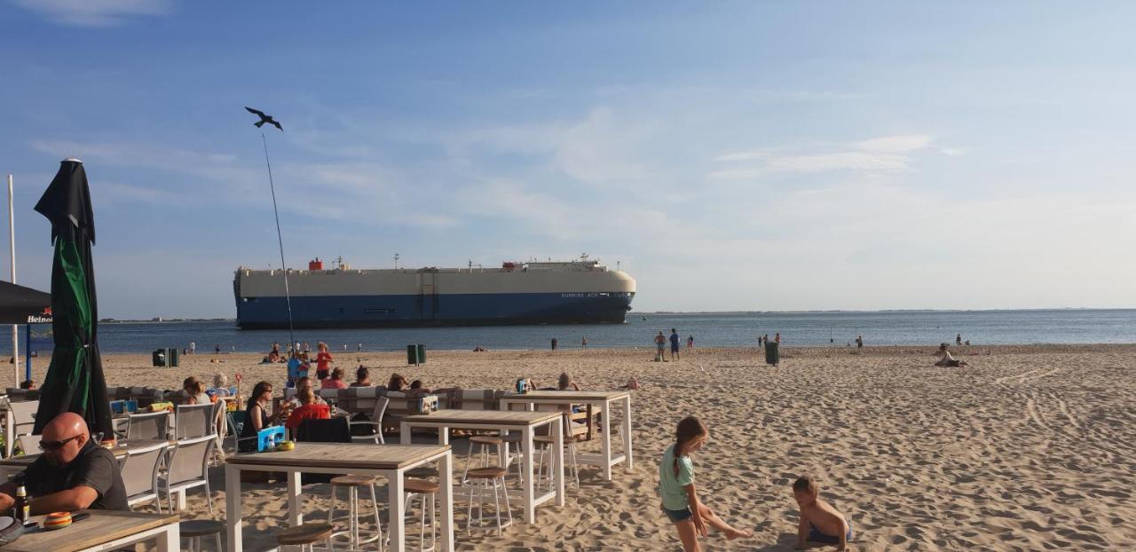 וליסינגן Appartement Havenzicht, Gelegen Aan Zee Met Zeezicht מראה חיצוני תמונה